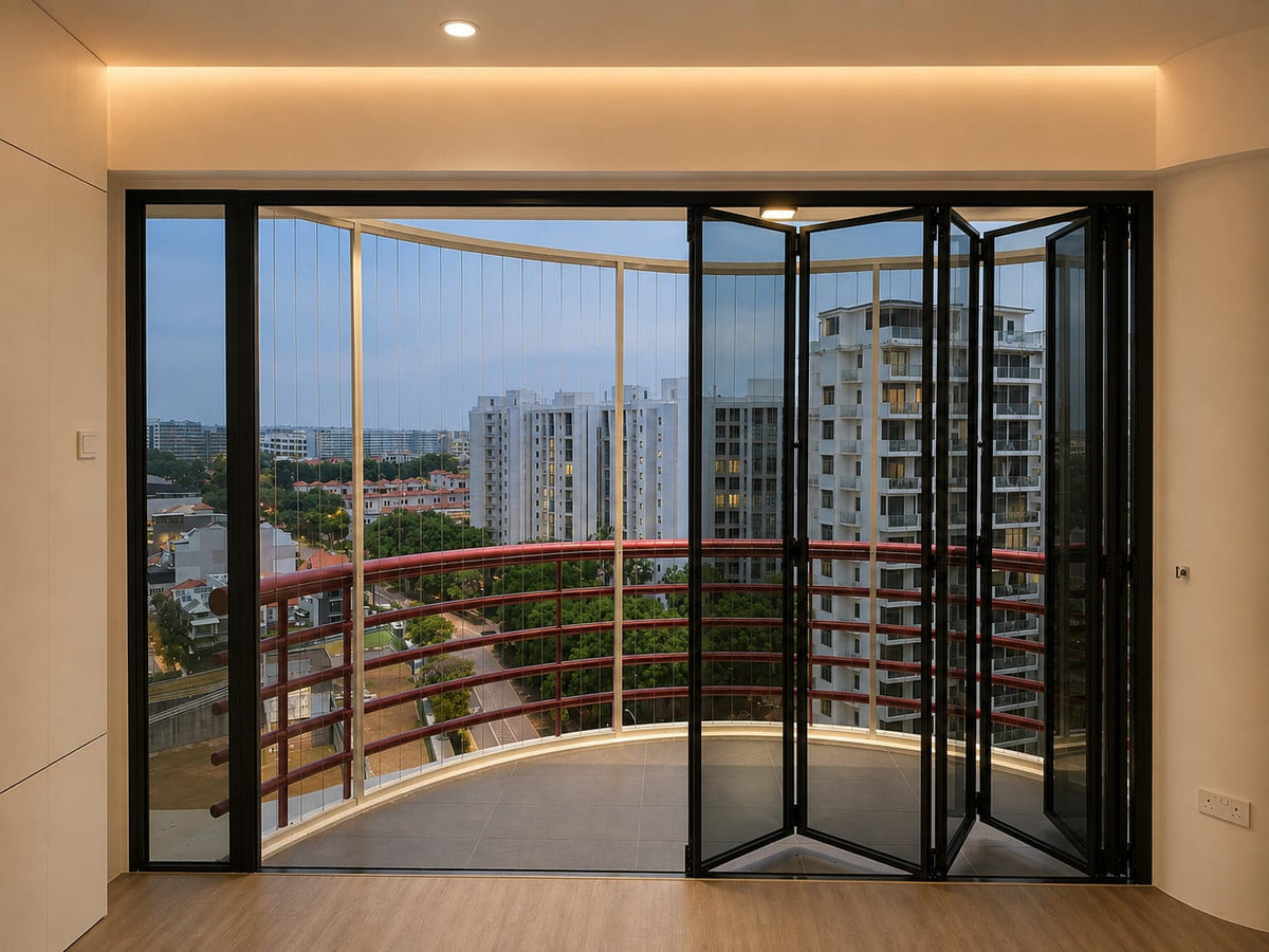 Slim Profile Bi-Fold windoors