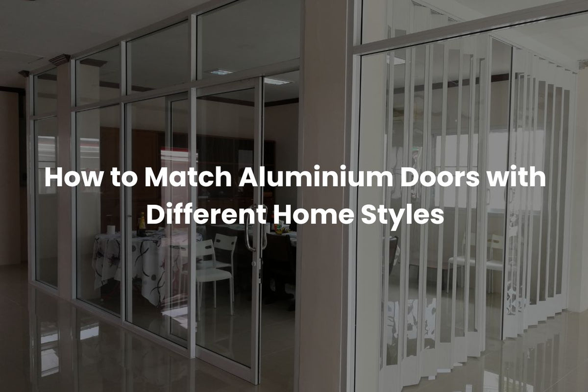 How to Match Aluminium Doors with Different Home Styles