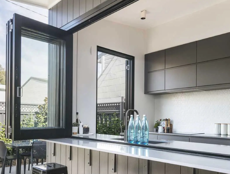 Soundproof Windows Frame Alpha Folding Soundproof Window – SG-Aluminium