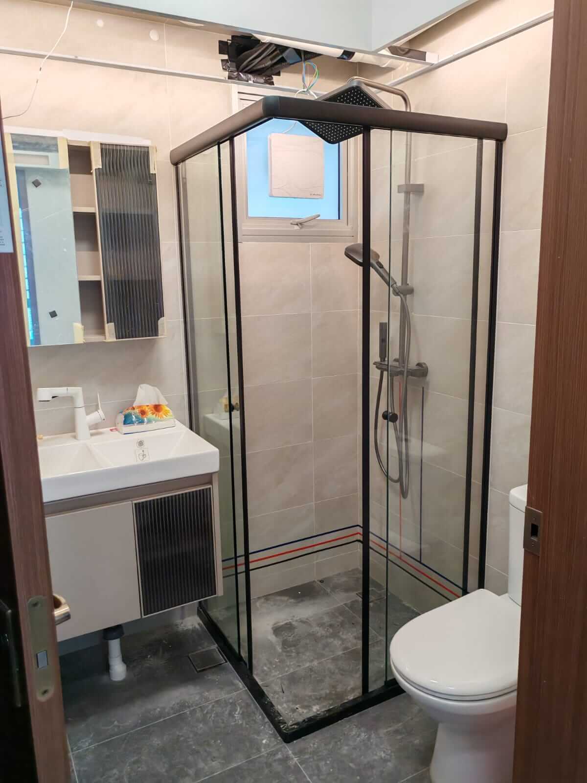 Frameless Shower Screens